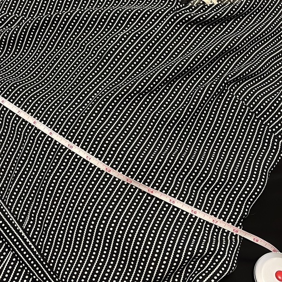 Sleeveless jumpsuit by Max Studio, black and white with pockets, large, new - Picture 10 of 14